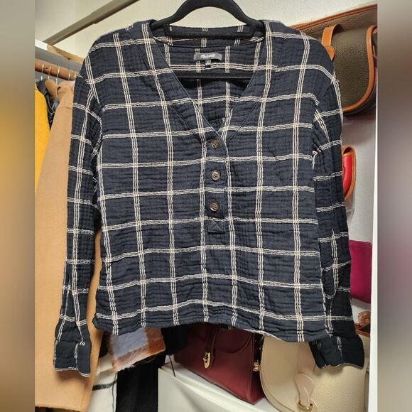 SIZE M | Madewell Longsleeve Top - Picture 1 of 5